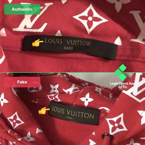 How To Spot Fake Supreme x Louis Vuitton 